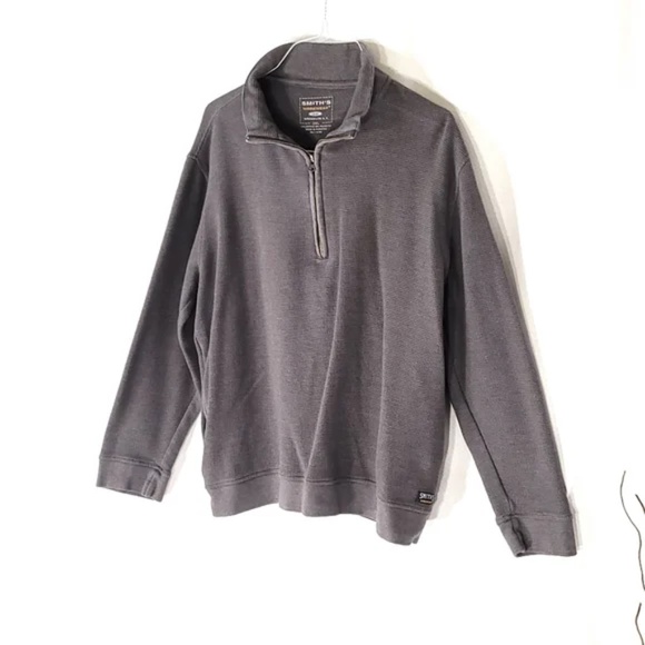 Smiths Workwear 1/4 Zip Heavy Sweater - Picture 2 of 8